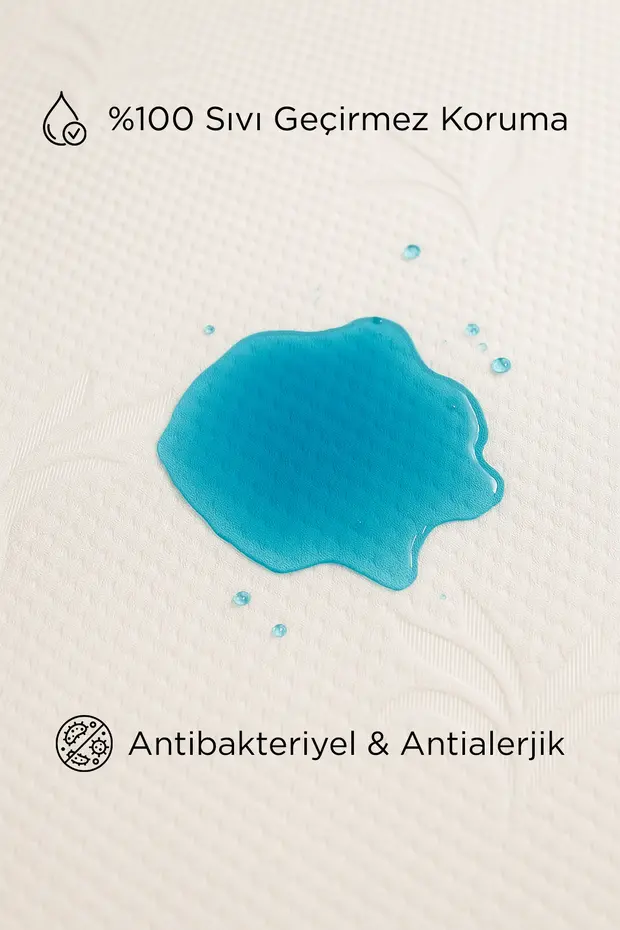 Bambu Premium Sıvı Geçirmez Fitted Alez | Bambu Ultra Sessiz Yatak Koruyucu